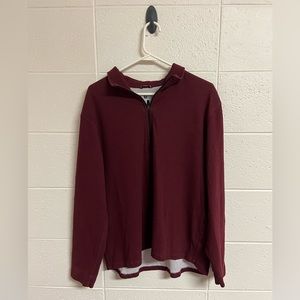 GAP Athletic fit quarter zip sweater